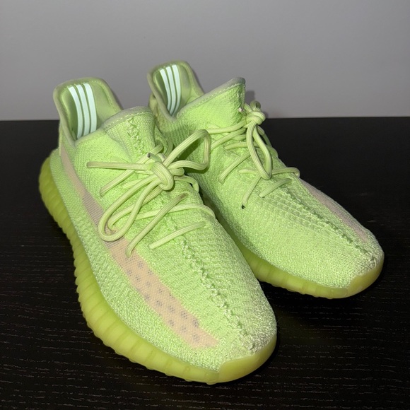 Yeezy Men's Shoes - Black, Gray, Cream, Green, Orange - Picture 7 of 8